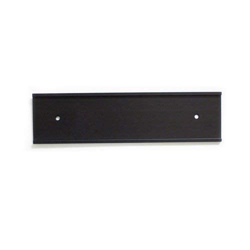 NapTags Nameplate Holder - Wall or Door - Black 8 x 2-10 Pack - Image 1